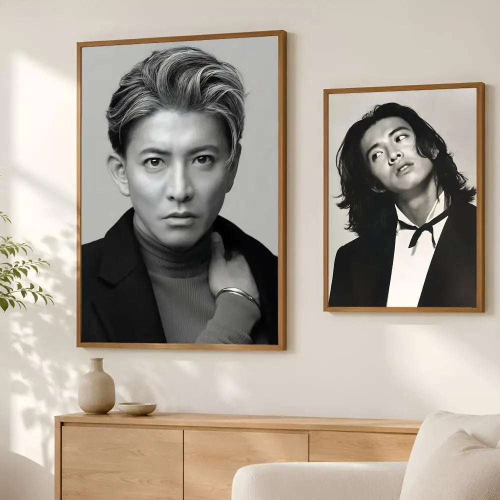 Takuya Kimura HD Wall Poster – Self-Stick Waterproof Art Decor Wall Art Poster Axl