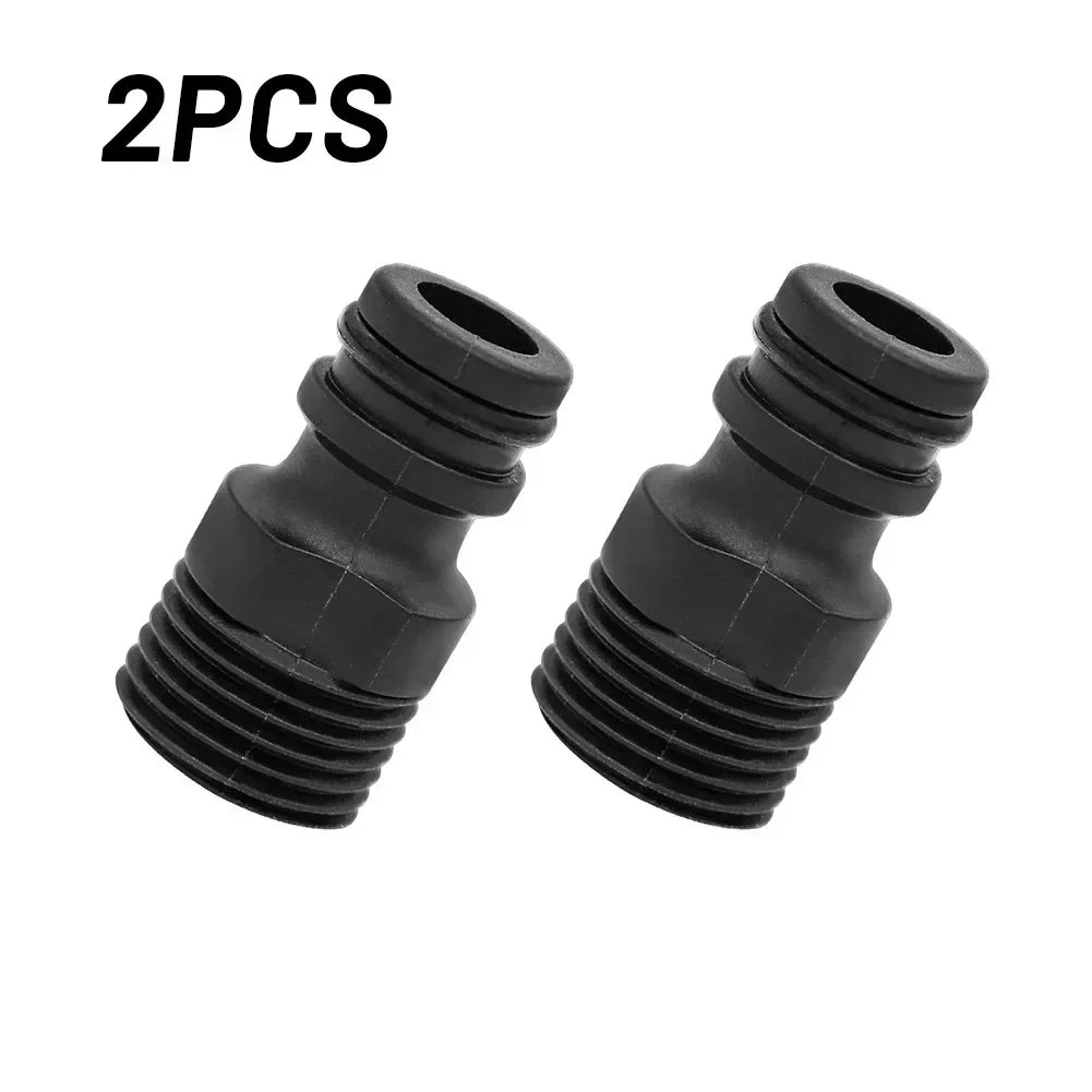 1/2" BSP Threaded Tap Adapter | Garden Hose Quick Connectors Garden Hose Fitting Axl 2pcs-1