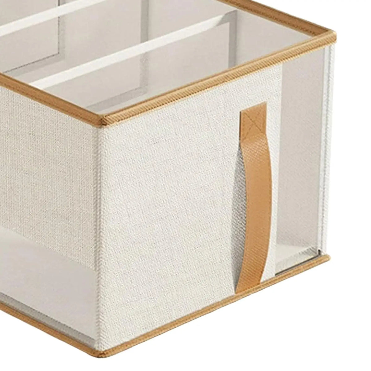 Foldable Closet Purse Organizer – 5-Compartment Wardrobe Bin Closet Organizer Bin Axl