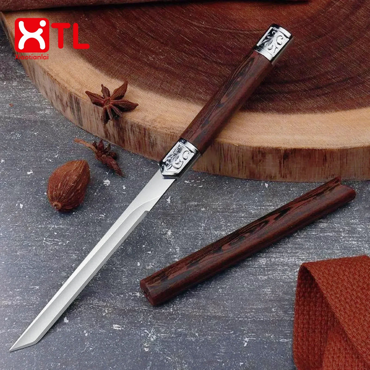SHENJIU Stainless Steel Paring Knife – Fruit, Sushi & Meat Paring Knife Axl
