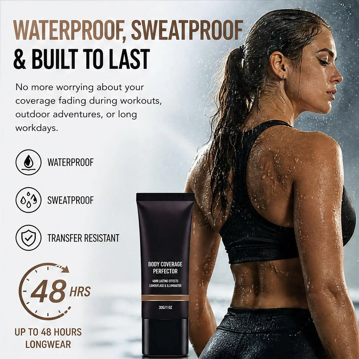 Waterproof Body Concealer Cream – Tattoo & Scar Cover Up Body Concealer Cream Axl