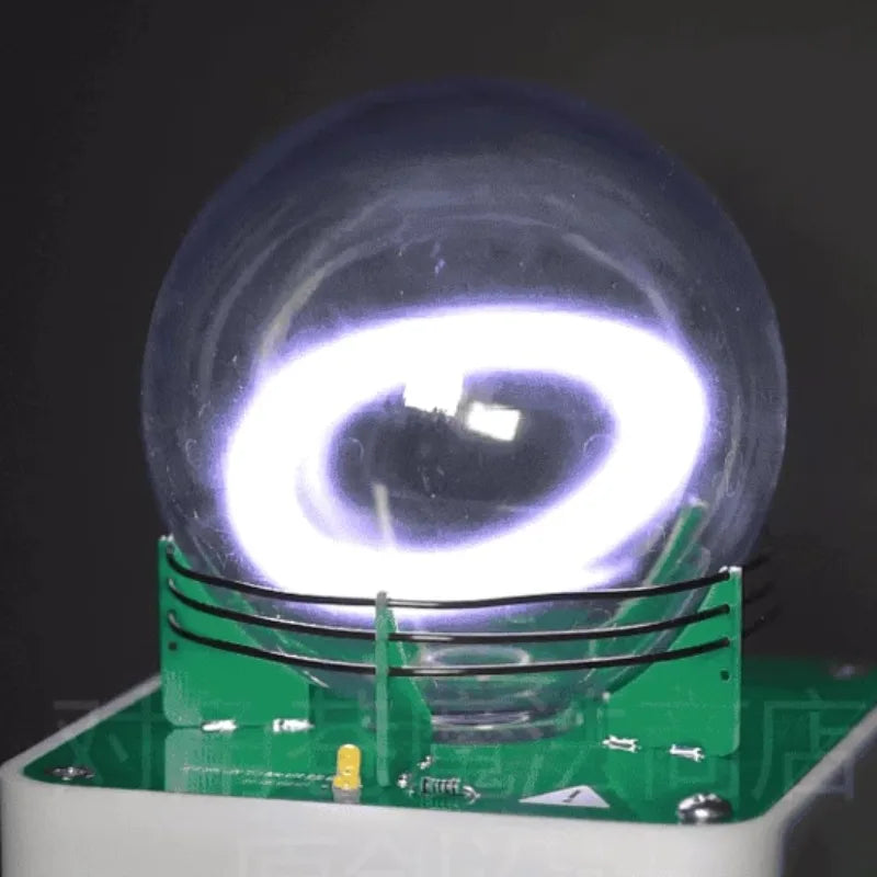 Plasma Ring Noble Gas Glass Ball – Modern LED Home Décor Decorative Ornament Axl