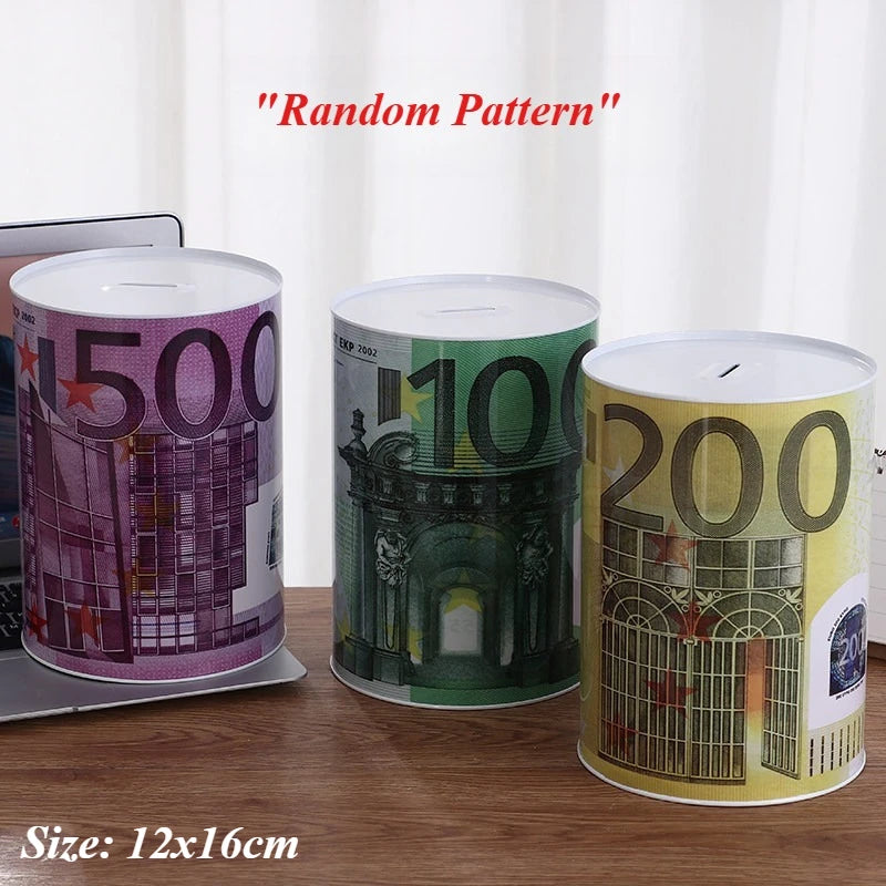 Nordic Metal Piggy Bank – Coin & Cash Saving Jar for All Ages Metal Piggy Bank Axl Euro L