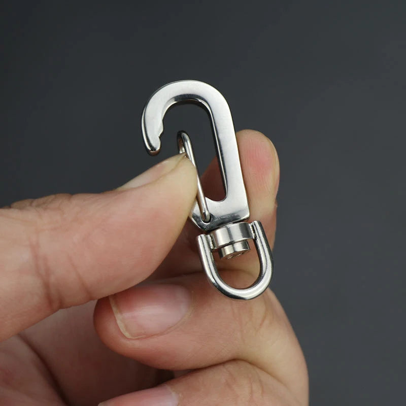 Zinc Alloy Mini Carabiner Snap Hook – EDC Keychain Clip Carabiner Snap Hook Axl