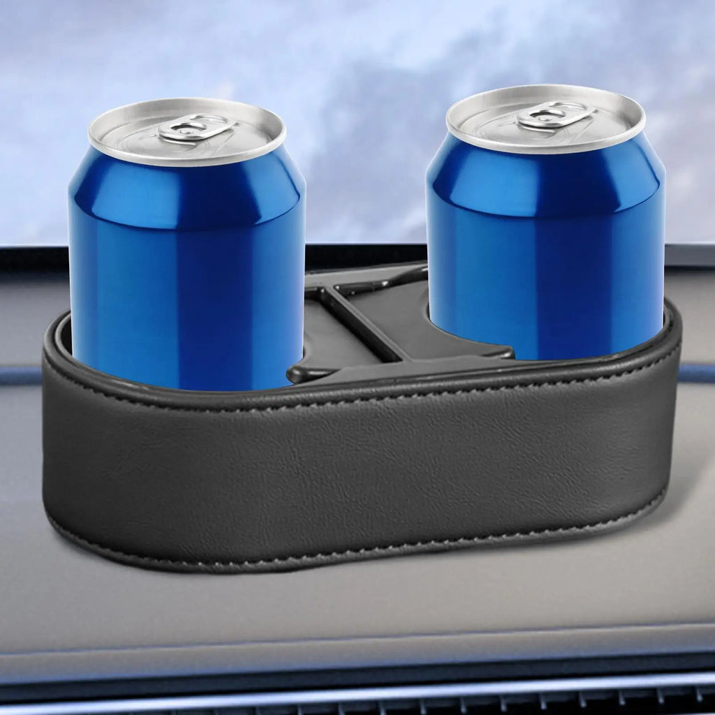 Double Car Cup Holder – Dashboard Console Drink Organizer Car Cup Holder Axl