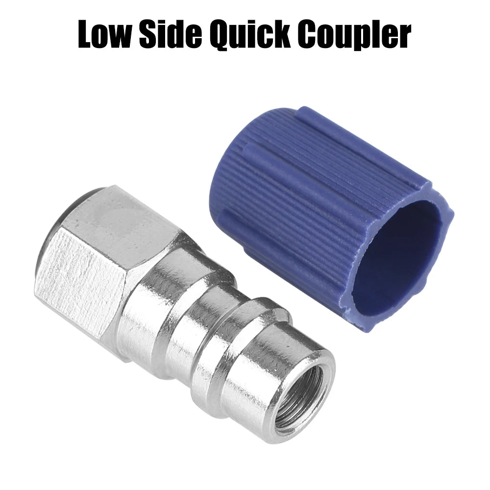 R12 to R134a AC Quick Coupler Conversion Adapter High & Low AC Conversion Adapter Axl