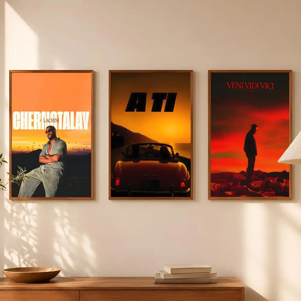 Self-Stick HD PVC Wall Art Poster – Waterproof Home Decor Wall Art Poster Axl