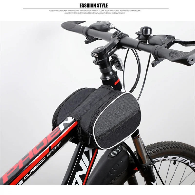 Waterproof Ultralight Bike Top Tube Frame Bag – MTB Phone Pouch Bike Frame Bag Axl