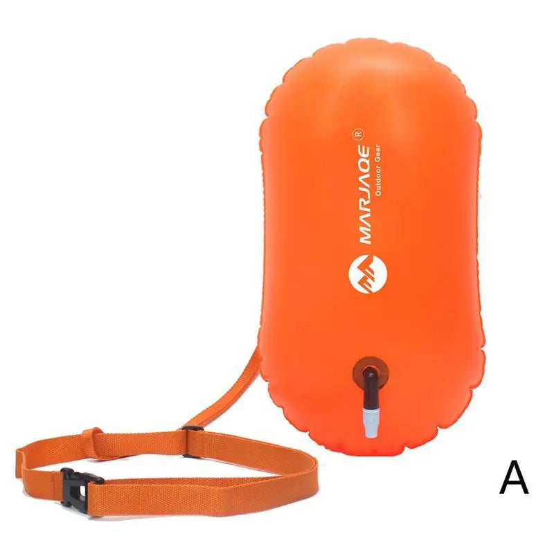 Inflatable Swimming Float Dry Bag with Waist Belt | Water Sport Swim Float Bag Axl A