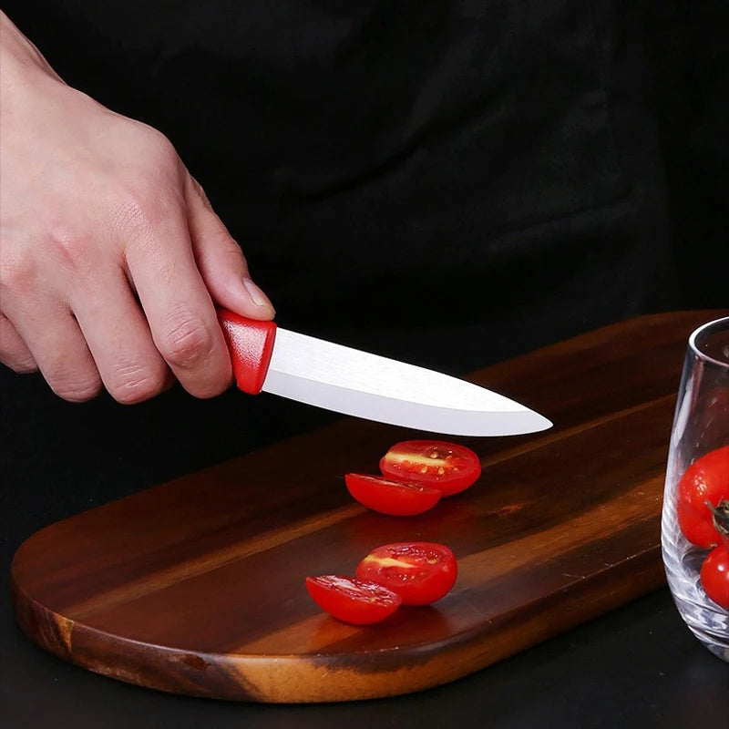 Professional Ceramic Fruit Knife Set with Sleeve – 1 or 3 Piece Ceramic Knife Set Axl