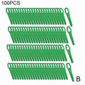 100-Pack Plastic Grass Trimmer Blades – Mower Replacement Parts Trimmer Replacement Blades Axl Green M