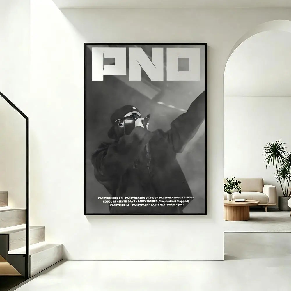 PARTYNEXTDOOR HD Poster – Waterproof Aesthetic Wall Art Wall Art Poster Axl