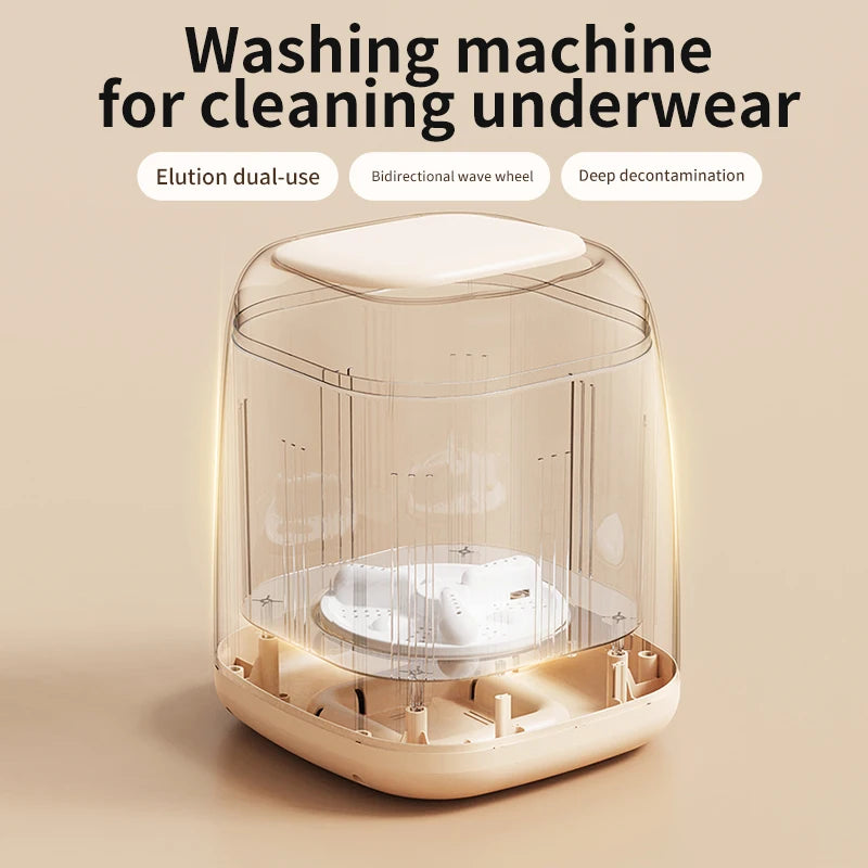 BALASHOV Portable Mini Washing Machine with Spin Dryer Portable Washing Machine Axl