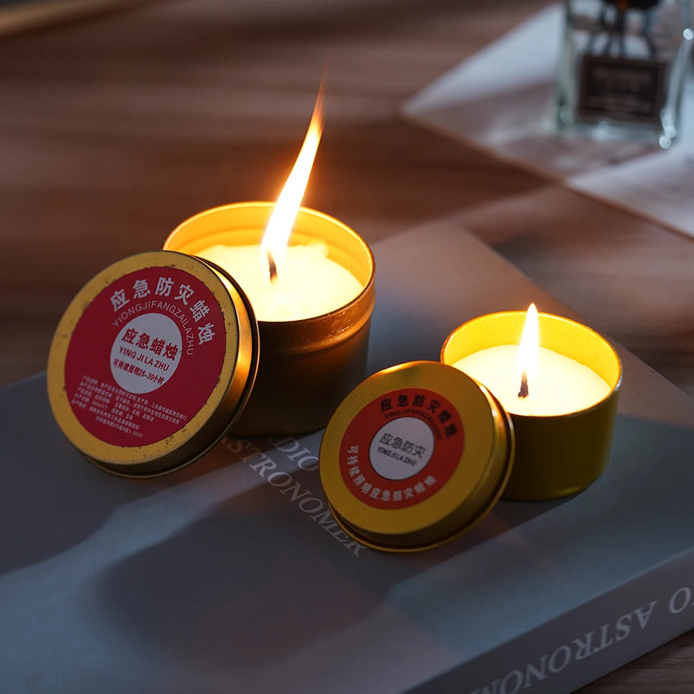 Windproof Smokeless Emergency Candles for Camping & Survival Emergency Candles Axl