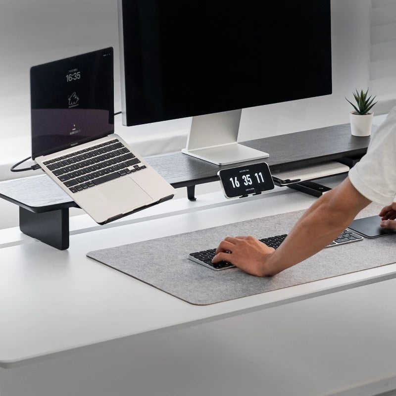 M Series Monitor Stand & Modular Desk Storage Rack – Iron Monitor Stand Rack Axl
