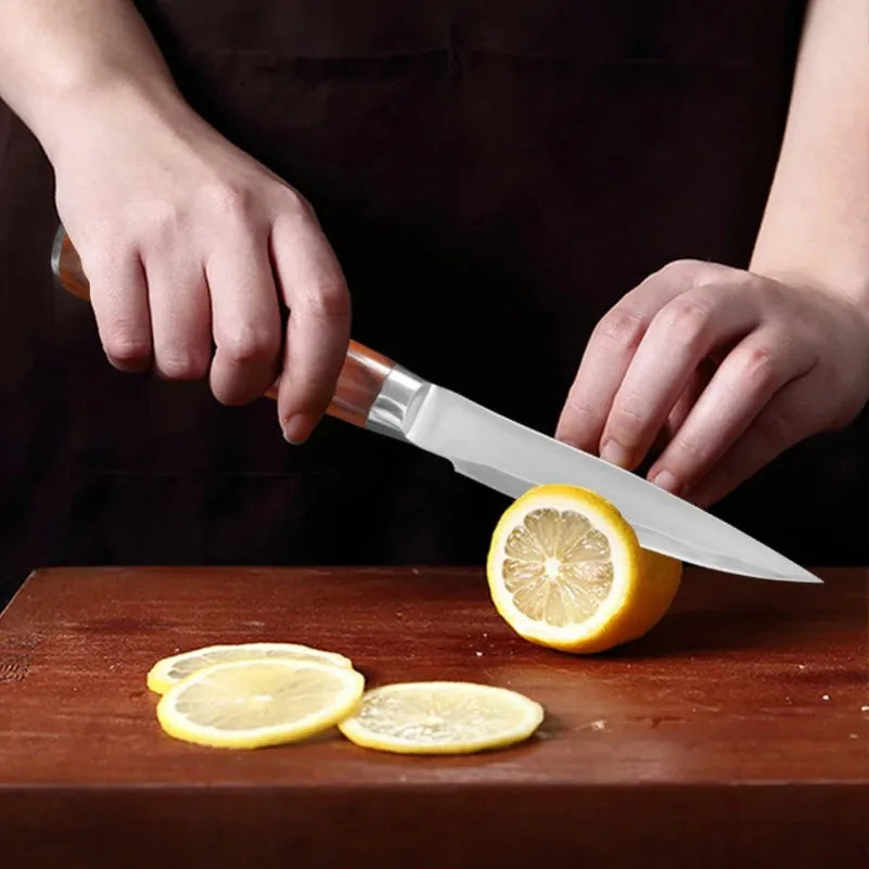InLeung Multifunctional Kitchen Knife with Cover | Sharp Blade Kitchen Knife Axl