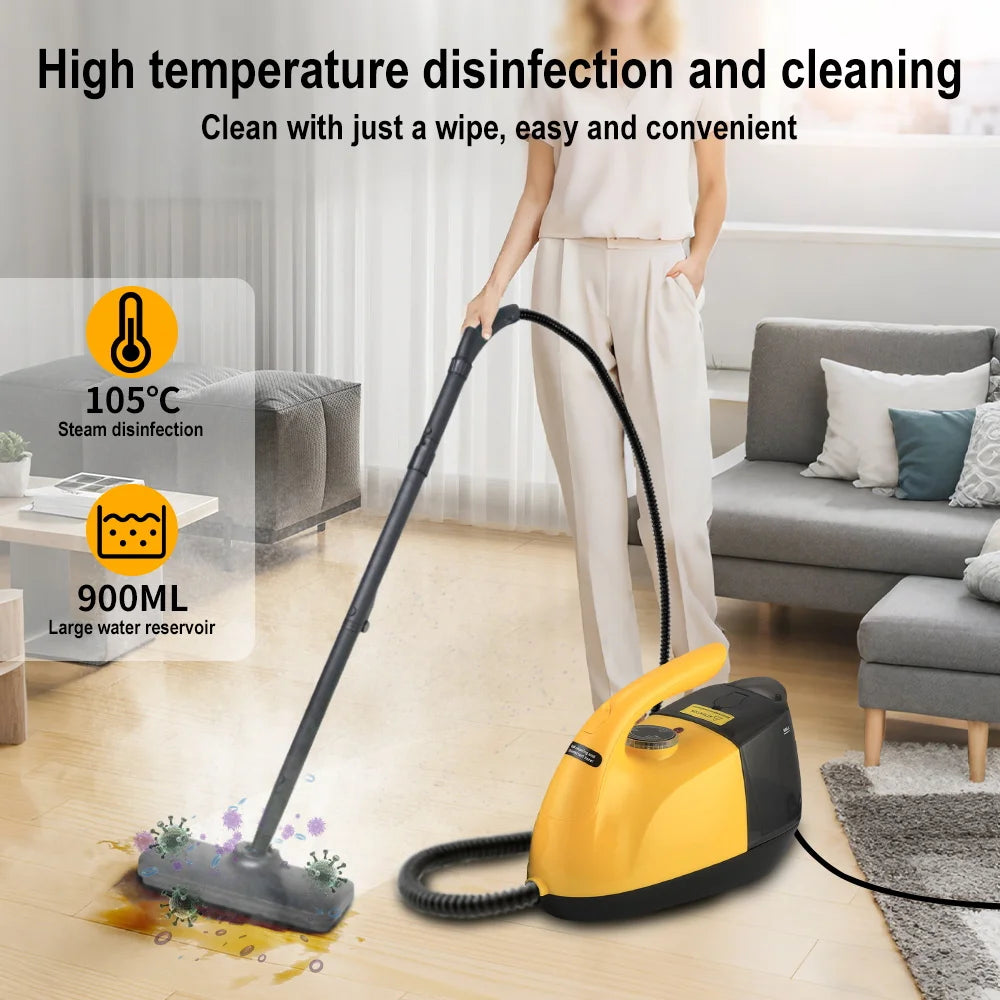 BALASHOV 1800W Handheld Steam Cleaner – Floor, Kitchen & Car Handheld Steam Cleaner Axl