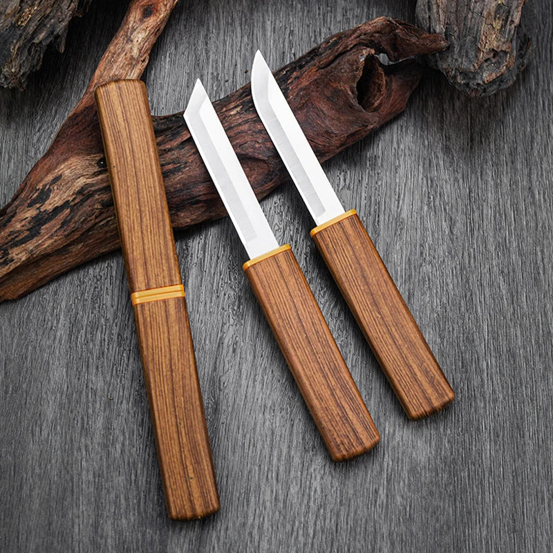 Stainless Steel Fixed Blade Double Knife – Dragon & Phoenix Fixed Blade Knife Axl