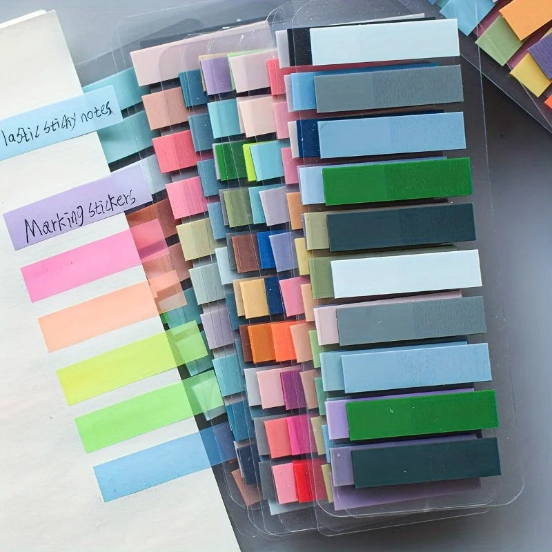 Morandi Translucent PET Index Tabs – 800 Sticky Stickers Index Tab Stickers Axl