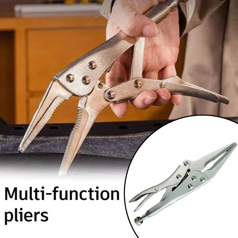 Long Nose Locking Pliers – Vise Grip Welding Clamp Tool Locking Pliers Axl