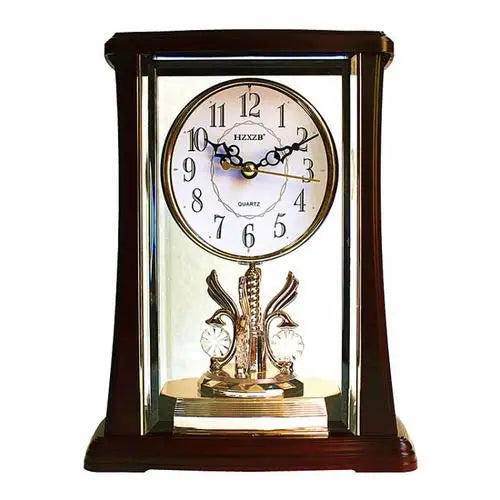 Luxury Crystal Table Clock – Vintage Silent Quartz Desk Clock Decorative Table Clock Axl 6504