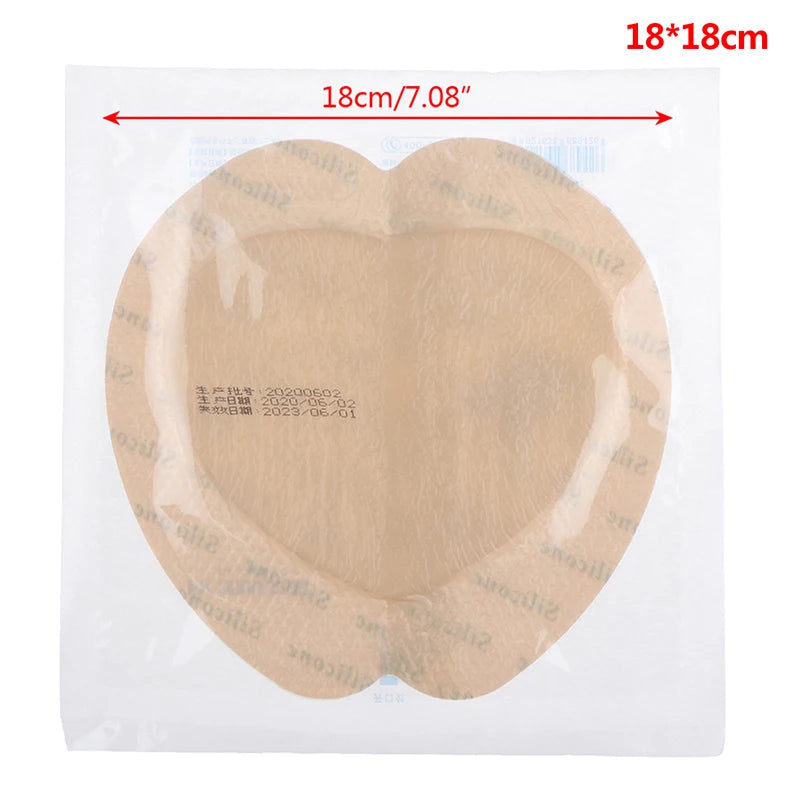 Silicone Gel Adhesive Wound Dressing Bandage – 5 Sizes Wound Dressing Bandage Axl 18x18cm