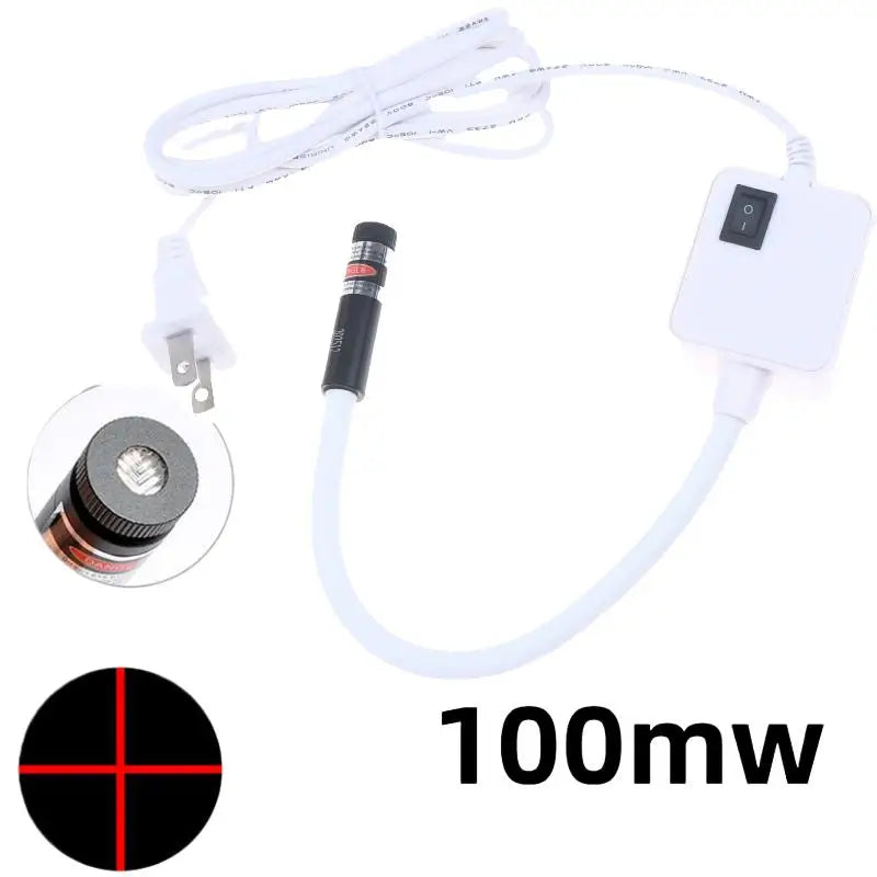 Laser Positioning Light – Magnetic Mount for Drills & Lathes Laser Positioning Light Axl Cross Red 100MW US