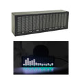 LED Music Spectrum VU Meter – Voice Control Rhythm Light Display LED Audio Display Axl Black shell