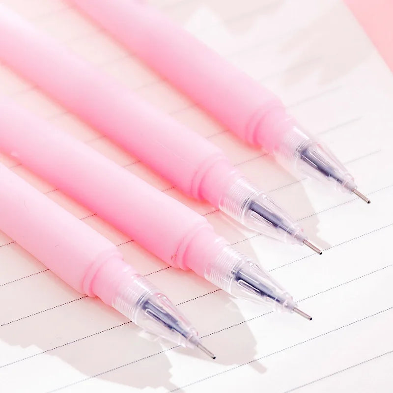 Kawaii Sakura Gel Pen – Cute Pink Silicone Writing Pen Gel Pen Axl