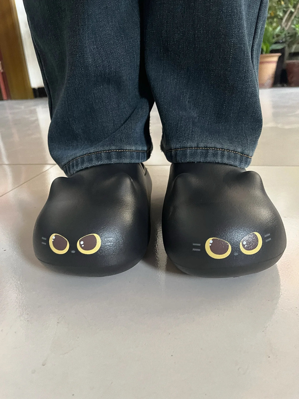 Lorilury Fuzzy Cat Slippers – Women's Warm Indoor Furry Shoes Fuzzy Indoor Slippers Axl