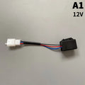 E-Bike LED Turn Signal Flasher Relay 12V/48V-60V 3-Wire Beep Flasher Relay Axl 12V