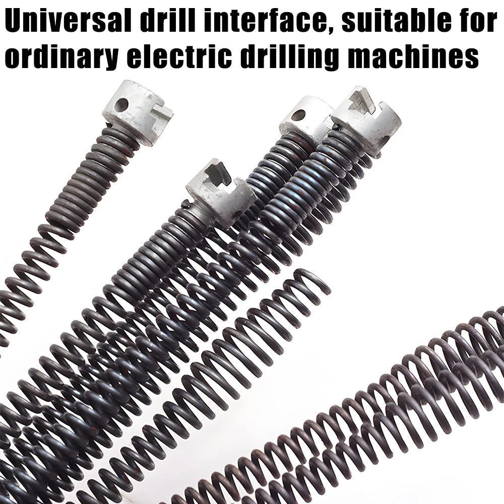 Spring Drain Cleaner Pipe Dredging Tool – 1M 2M 3M Drain Dredging Tool Axl