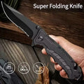 Multifunctional Folding Knife – Camping & Hiking Blade Folding Camping Knife Axl 1PC