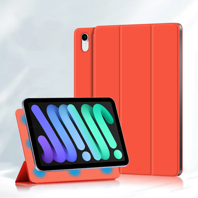 Smart Folio iPad Magnetic Case – Pro 11, Air M3/M2, Mini 7/6 Tablet Folio Case Axl