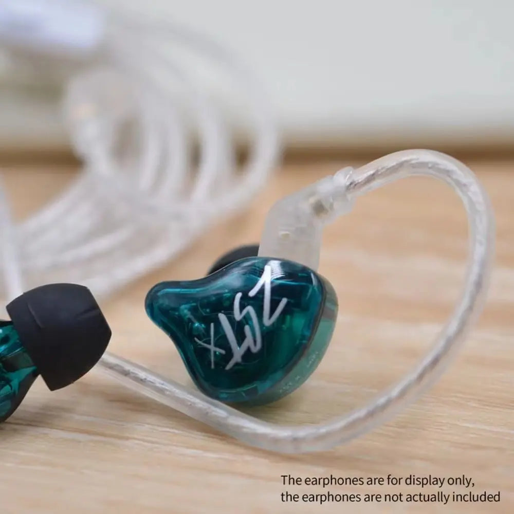 KZ Silver Plated Upgrade Cable 3.5mm 2-Pin for KZ Earphones Earphone Upgrade Cable Axl