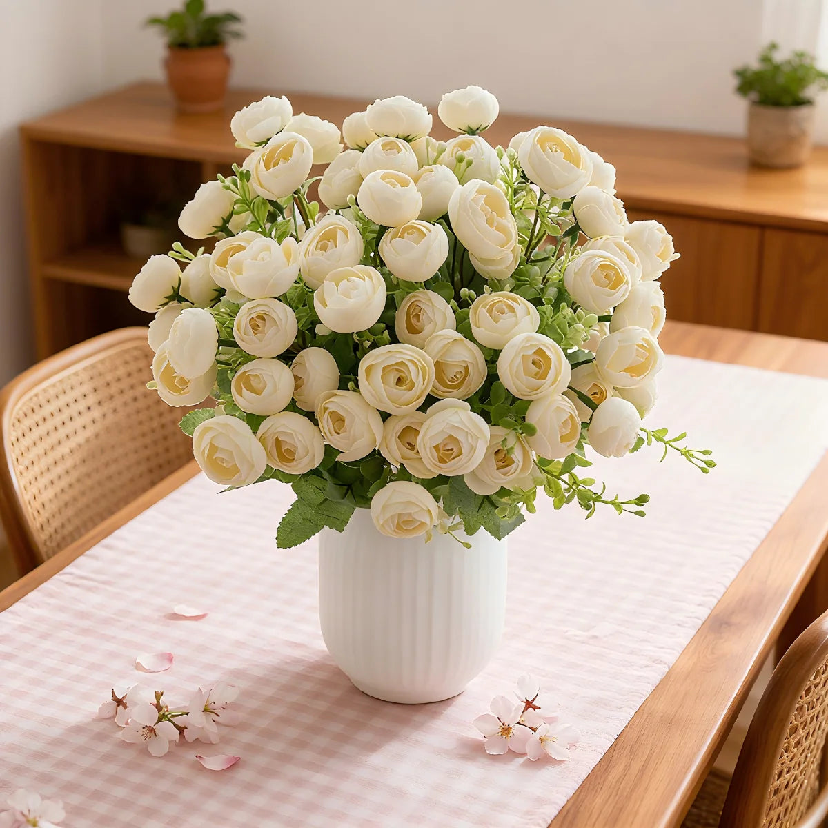 Artificial Silk Rose Bouquet – Wedding & Home Décor Gift Artificial Flower Bouquet Axl