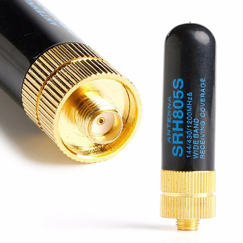 SRH-805S SMA-F Dual Band Antenna for UV-5R & BF-888S Radio Radio Antenna Axl