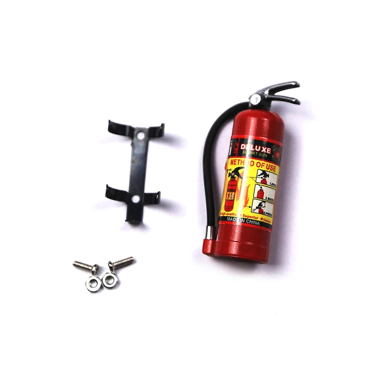 RC Crawler 1:10 Scale Fire Extinguisher Accessory Model 45mm RC Crawler Accessory Axl