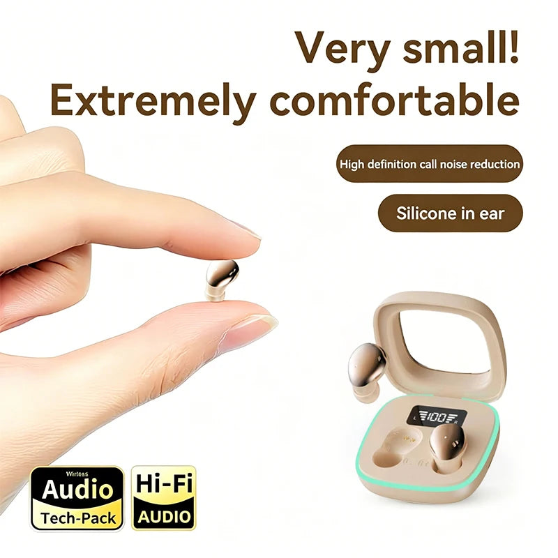 B51 Wireless Bluetooth Sleeping Earbuds | Mini Invisible TWS Wireless Earbuds Axl