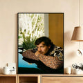 Pedro Pascal HD Wall Poster – Waterproof Sticky Art Print Wall Art Poster Axl White2 21X30cmNoframe