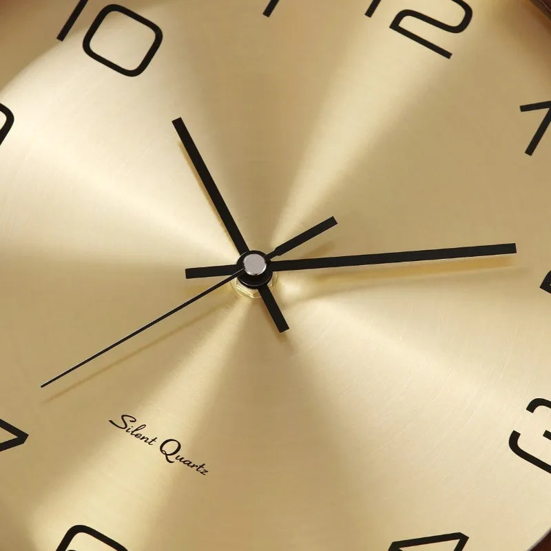 Modern Wood Pendulum Wall Clock – Silent Minimalist Decor Pendulum Wall Clock Axl