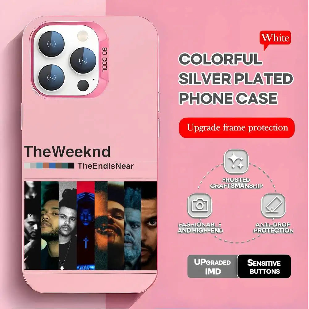 The Weeknd XO iPhone Case – Plating Cover for iPhone 11–16 iPhone Phone Case Axl