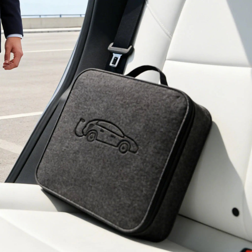 EV Charger Storage Bag – Car Trunk Charging Cable Pouch EV Charger Storage Bag Axl