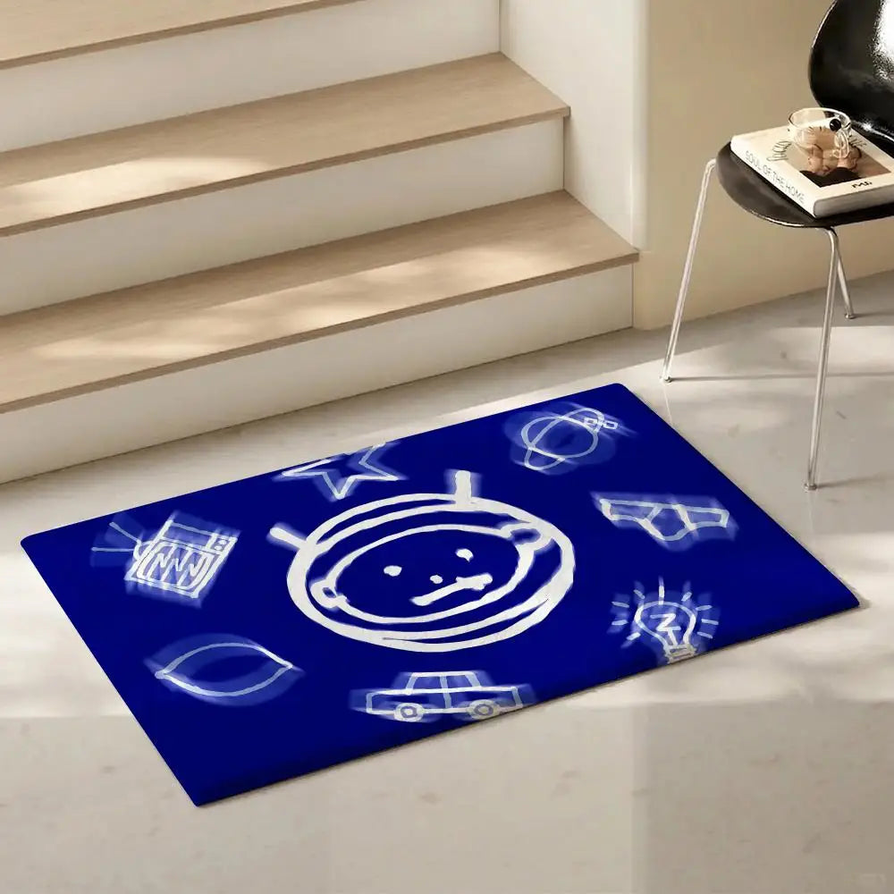 Eco-Friendly Flannel Floor Mat – Non-Slip Soft Plush Indoor Rug Indoor Floor Mat Axl
