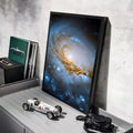 Galaxy Starry Sky Wall Art Poster Sticker | Modern Home Decor Wall Art Sticker Axl Black13 21X30cmNoframe