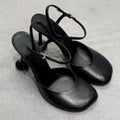 Women's High Heel Sandals – Ankle Strap Party Pumps High Heel Sandals Axl black 9cm 35