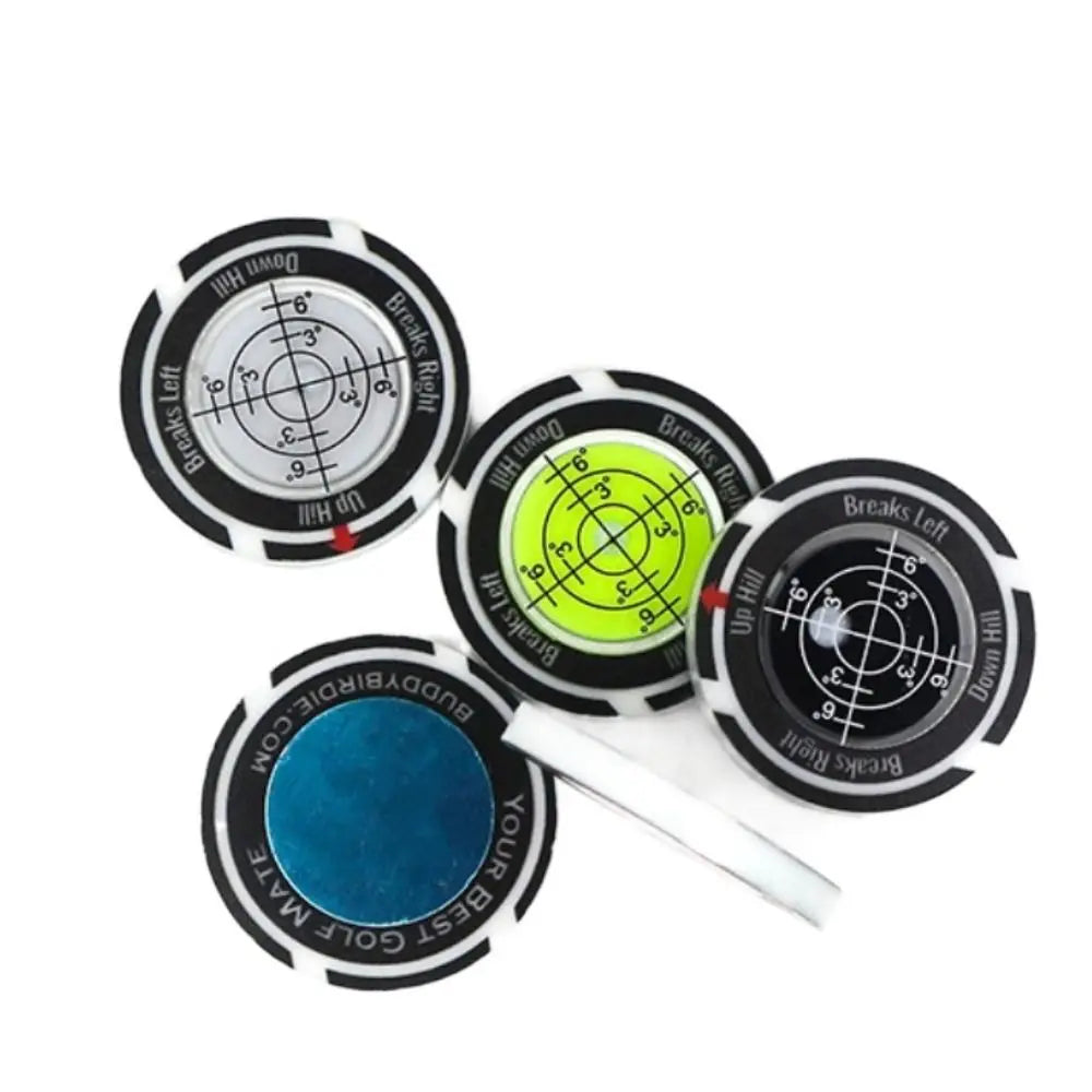 Golf Green Reading Tool – Spirit Level & Ball Marker Golf Training Aid Axl