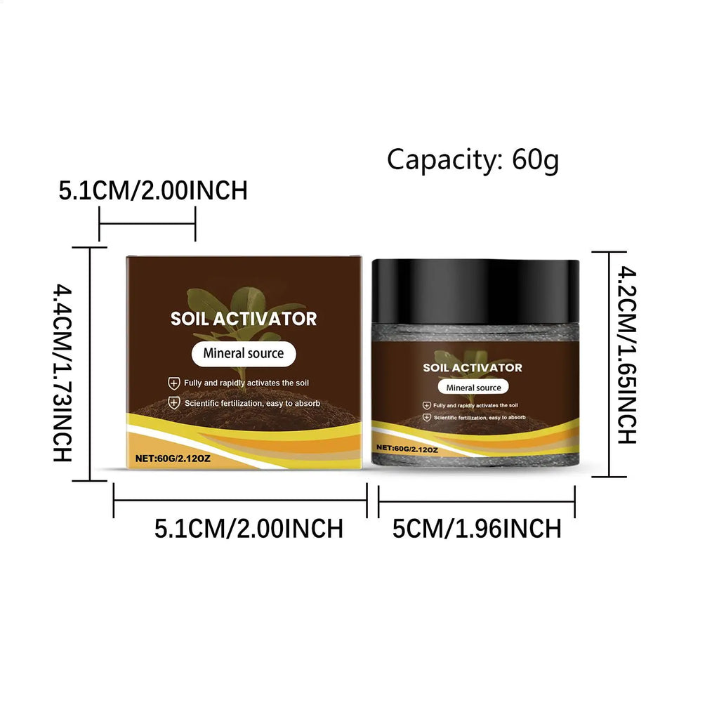 Seaweed Soil Activator – Garden Nutrient Fertilizer 60g Garden Soil Fertilizer Axl
