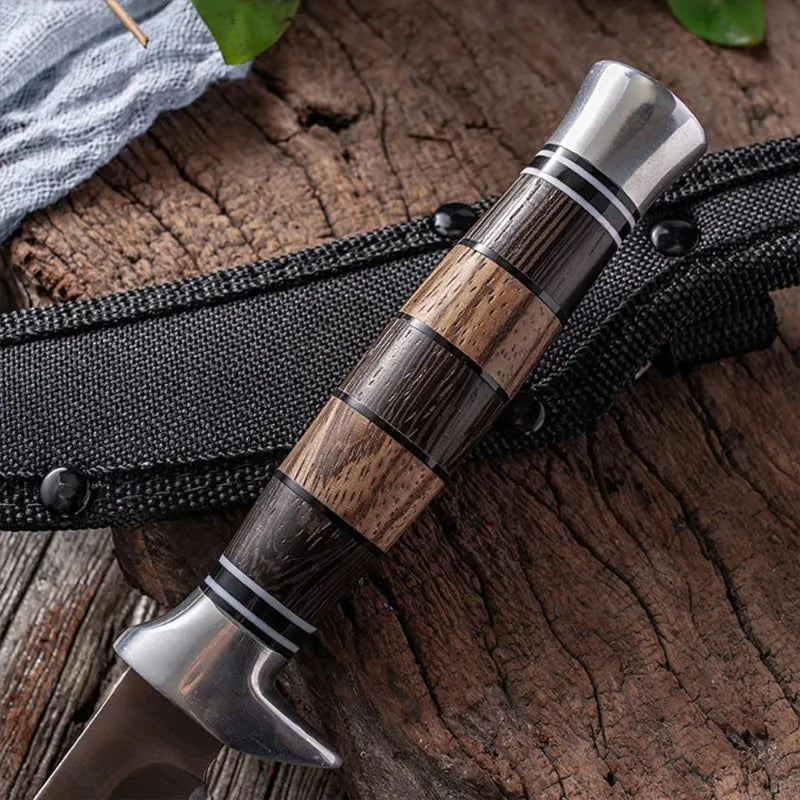Japanese Sashimi Knife – Stainless Steel & Wooden Handle Kitchen Knife Axl