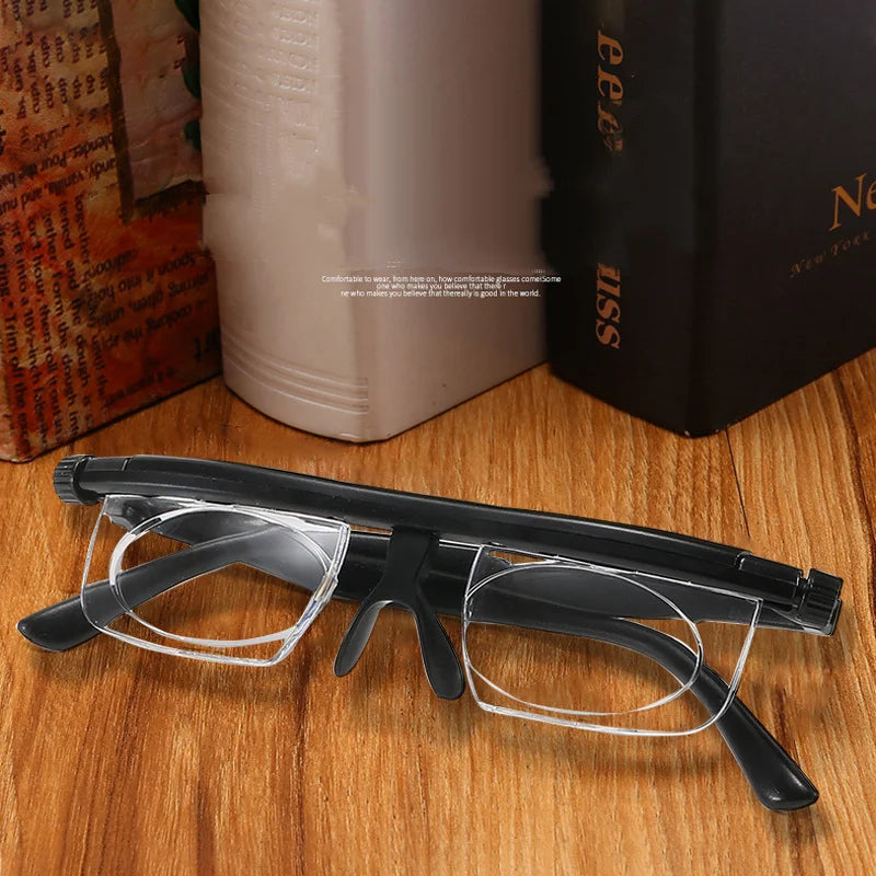 Adjustable Focus Glasses TR90 | -6D to +3D Myopia & Reading Adjustable Focus Glasses Axl 250